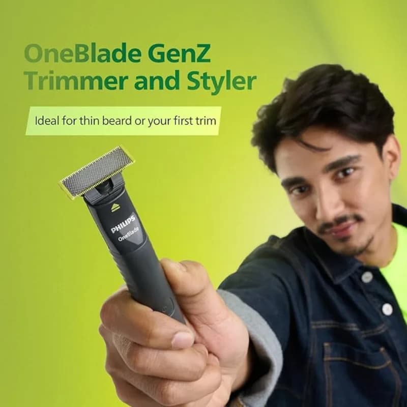 ماشین اصلاح صورت و بدن مردانه فیلیپس OneBlade Sensitive — تصویر ۲