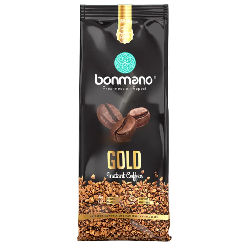 پودر قهوه فوری گلد بن مانو – 150 گرم