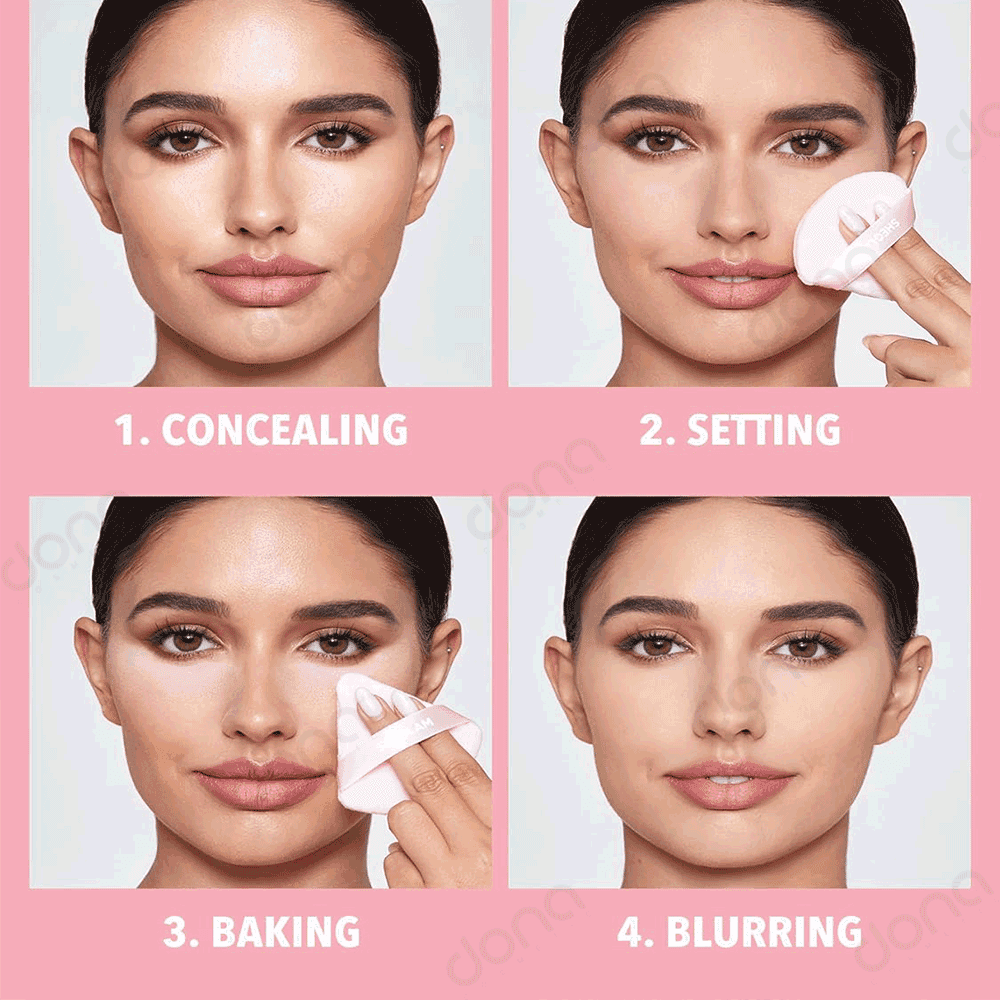 پد پودر فیکس Powder Puff شیگلم — تصویر ۳