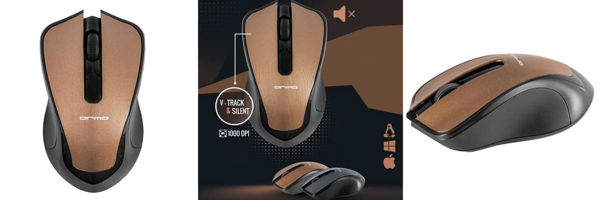 موس بی سیم مدل SILENT ARMO M21WS