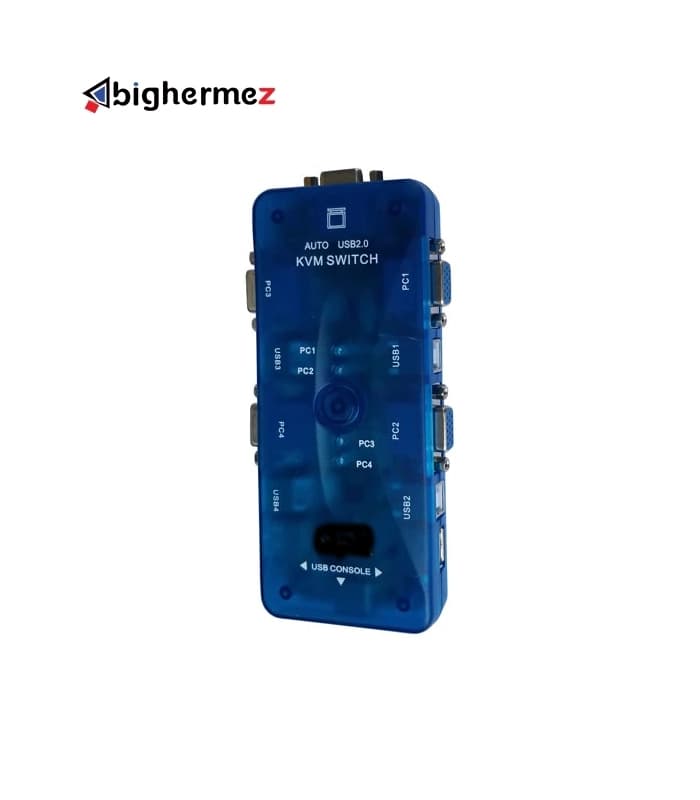 سوئیچ 1 به 4 پورت اتوماتیک KVM پی نت مدل 10KUK — تصویر ۲