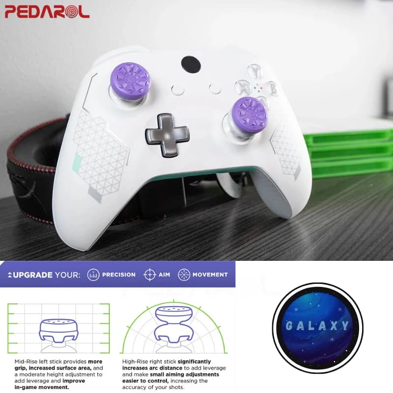روکش آنالوگ دسته Xbox کنترل فریک مدل Kontrolfreek Galaxy — تصویر ۶
