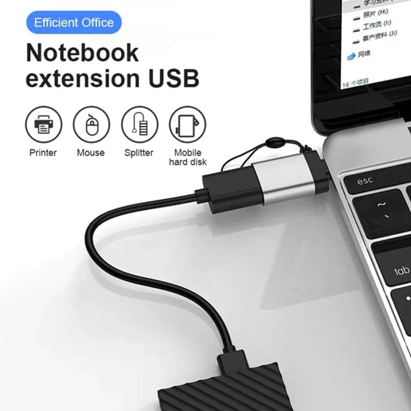 تبدیل OTG Type-C پک دار Baybel OT-01 — تصویر ۳