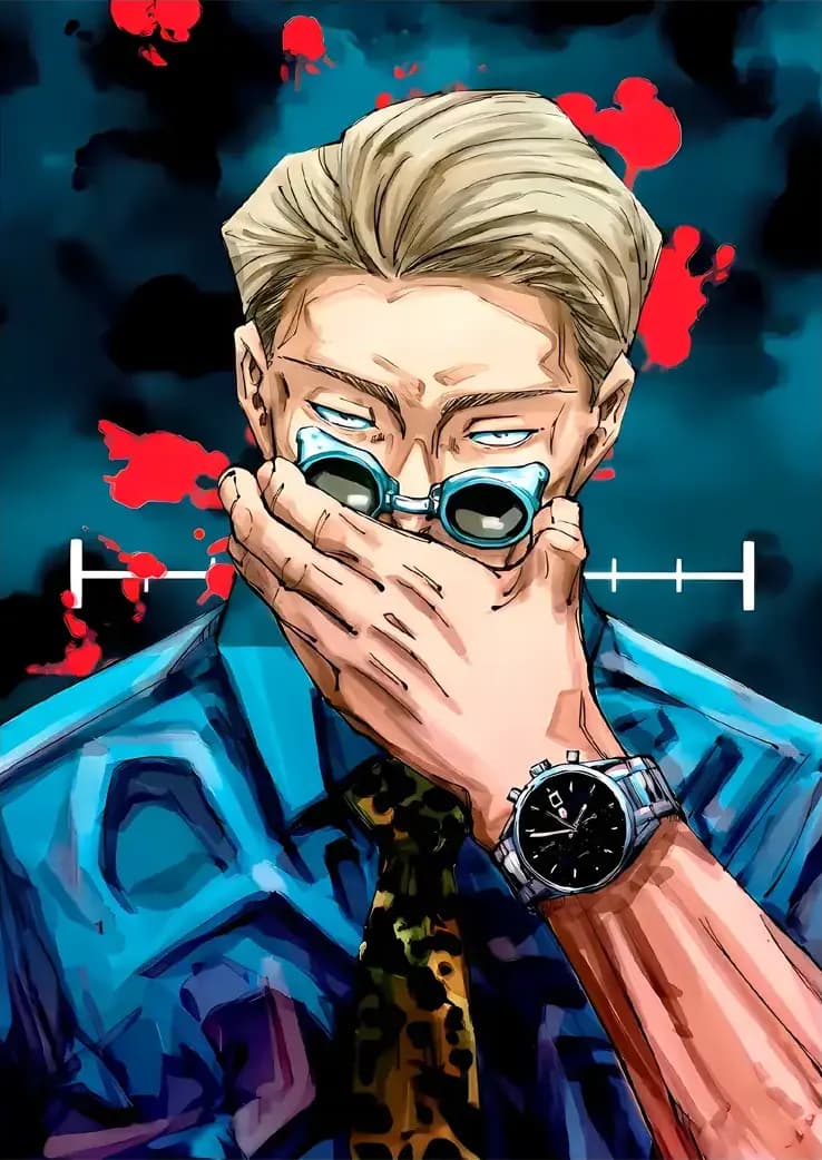 متال پوستر انیمه Jujutsu Kaisen کد N214