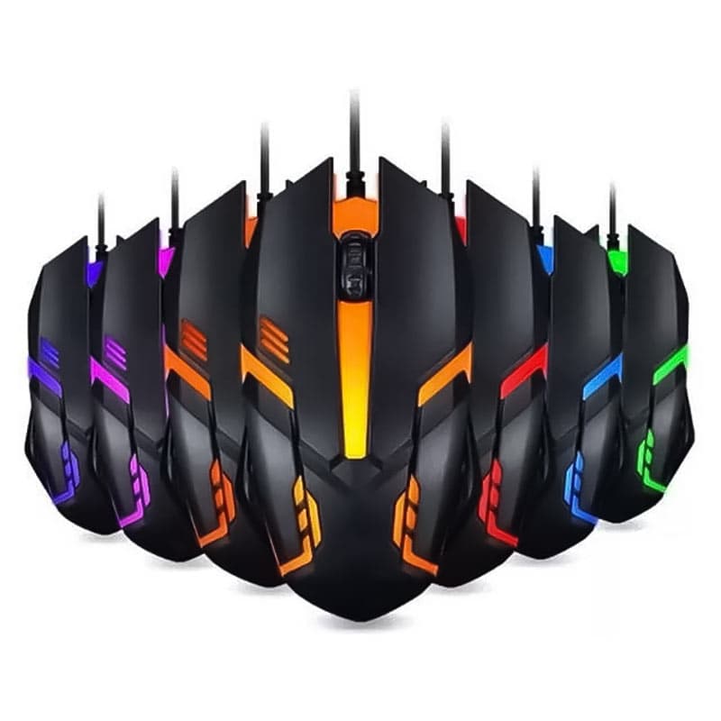 موس سیمدار گیمینگ RGB دار Colorfull Gaming mouse S28 — تصویر ۳