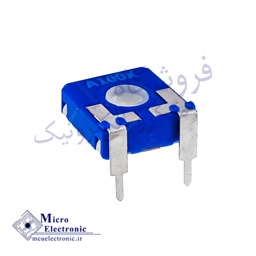 پتانسیومتر 3 پایه خوابیده 100 کیلو اهم MM15 PT-15