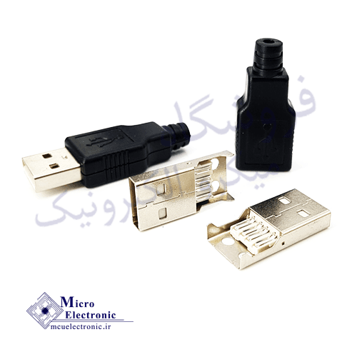 USB Male Type A سرسیمی — تصویر ۲