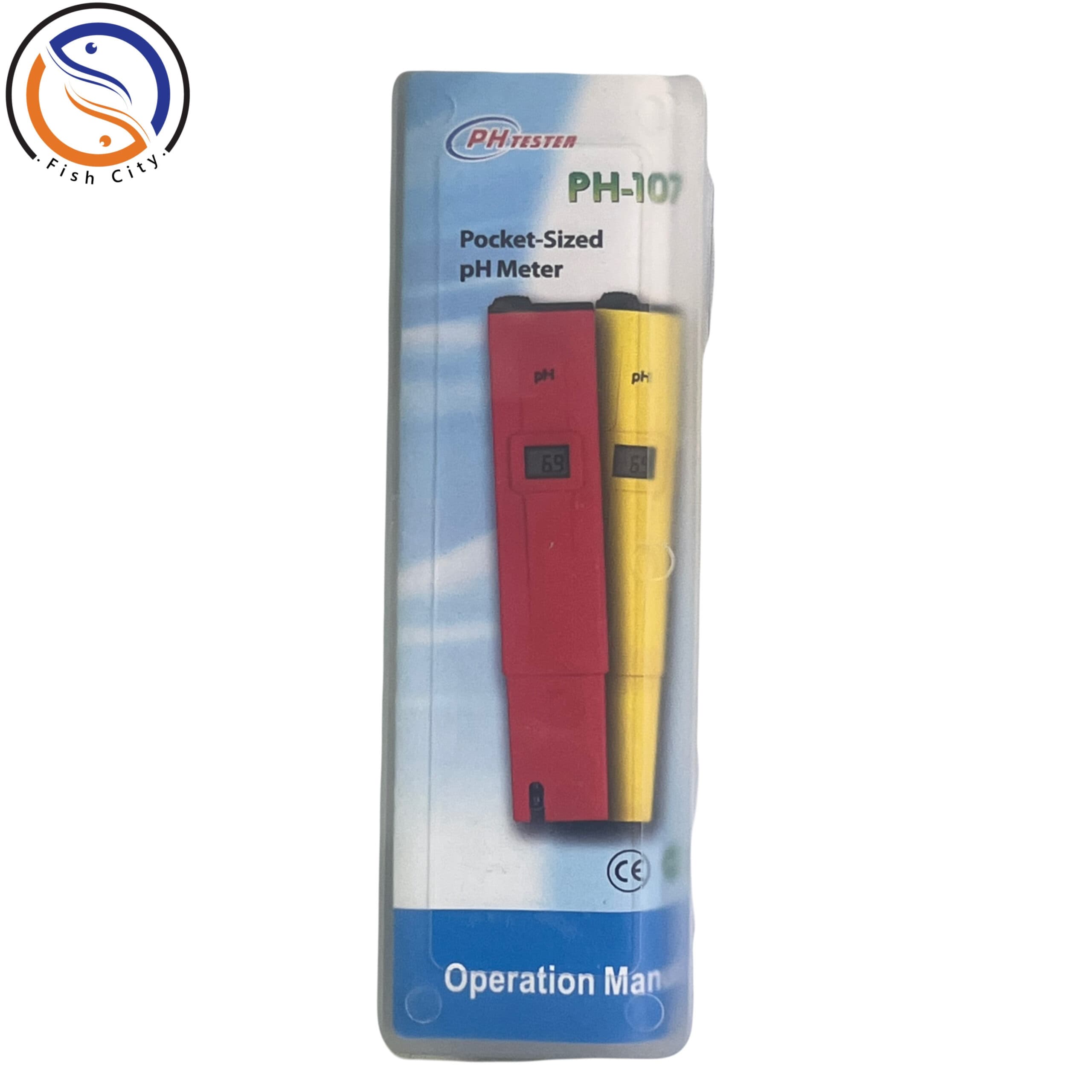 دستگاه پی اچ متر قلمی آکواریوم PH-107 پی اچ تستر