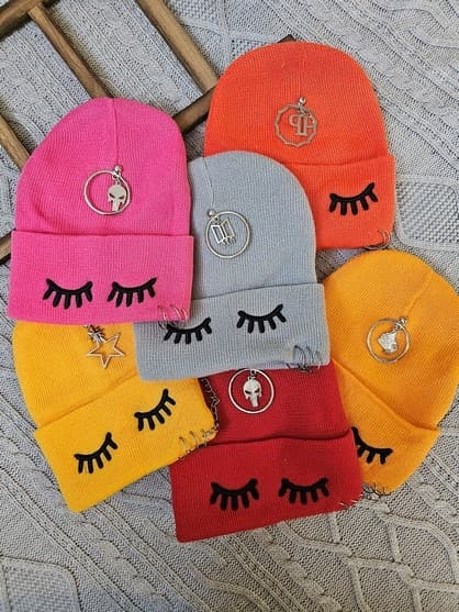 کلاه تک دخترانه زنجیری