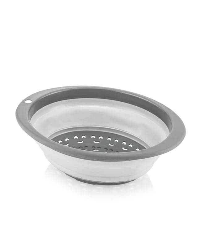 آبکش بیضی تاشو سیلیکونی Qlux 00570