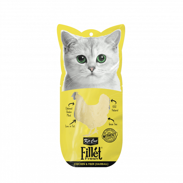 فیله تازه مرغ گریل(هیربال)کیت کت_Kit Cat Fillet Fresh Chicken and Fiber (Hairball)