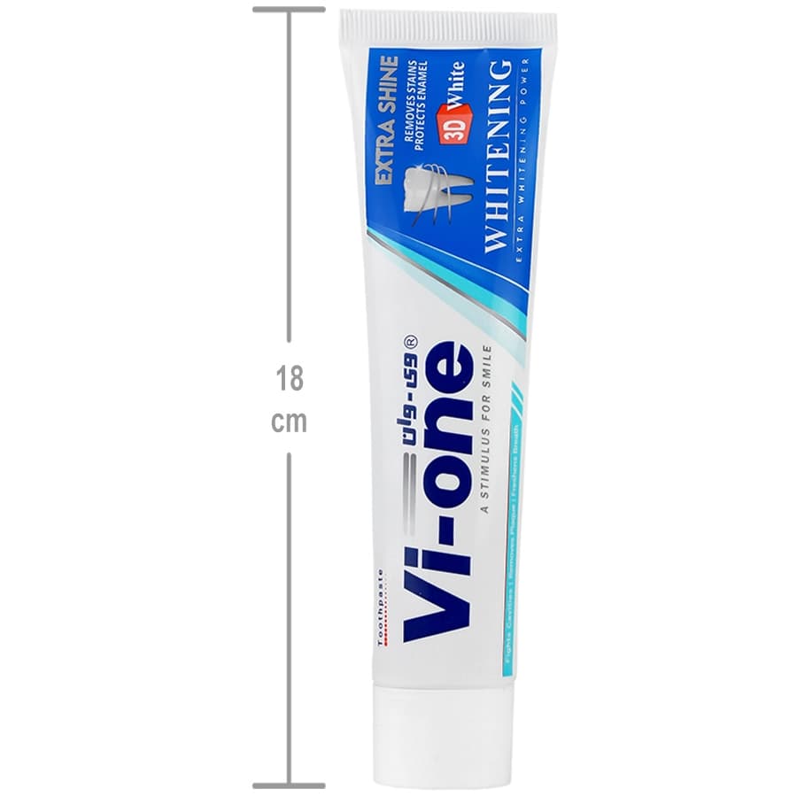 خمير دندان سفيد كننده وی وان Vi-one مدل Whitening — تصویر ۴
