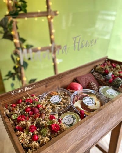 دسته گل با میوه برای یلدا