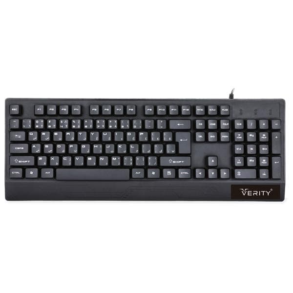 کیبورد سیم دار VERITY V-KB 6135 — تصویر ۳