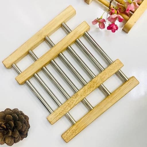 زير دیگی کشويی چوب و استيل