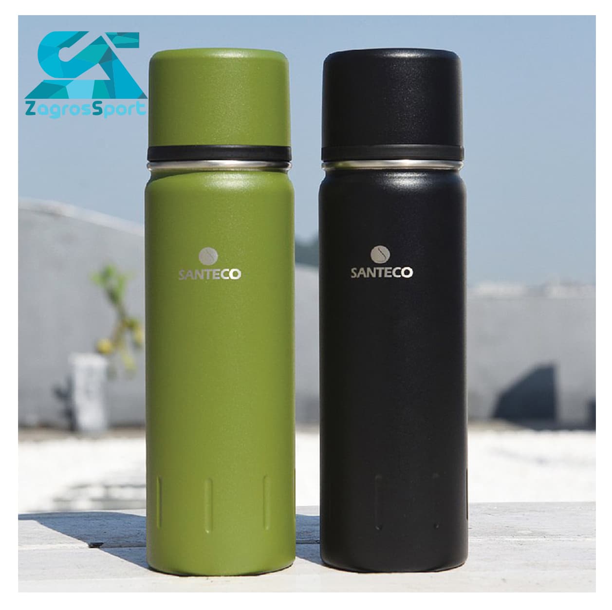 فلاسک دوجداره سانتیکو یک لیتر Santeco Vacuum Bottle