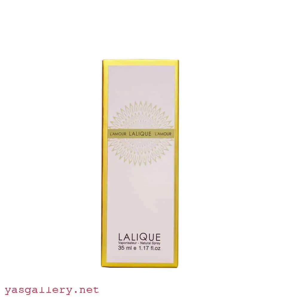 ادکلن جیبی پرستیژ زنانه مدل لالیک آمور Lalique L’amour — تصویر ۲