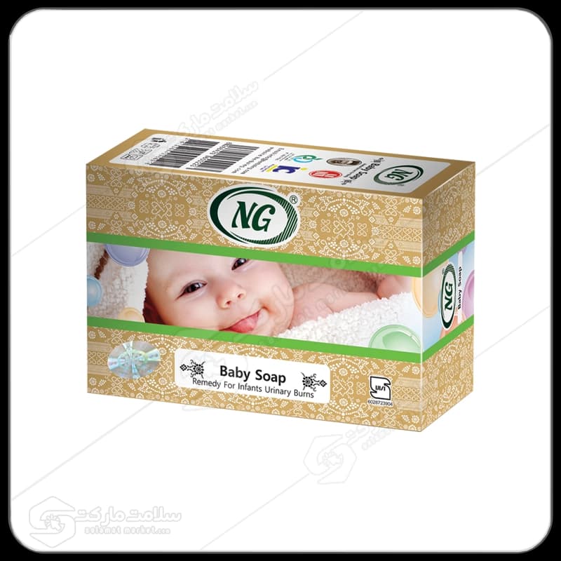 صابون بچه ان جی | ۱۰۰ گرمی — تصویر ۲