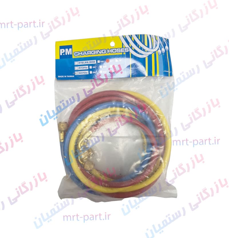 شیلنگ شارژ گاز کولر PM 1/5 متری کد 271