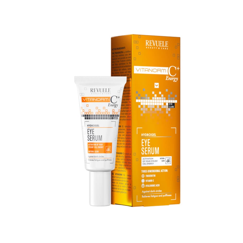 کرم روشن کننده دور چشم رویول (ریووله) حاوی ویتامین سی REVUELE EYE CREAM