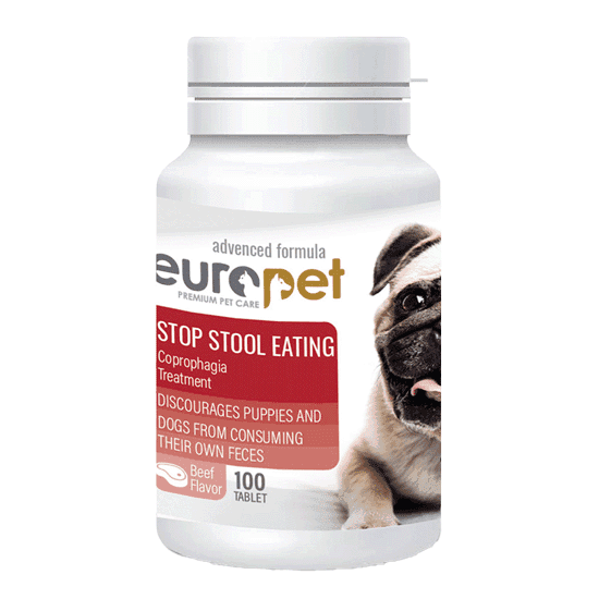 قرص ضد مدفوع خواری سگ یوروپت – Europet Stop Stool Eating Tablet for Dogs