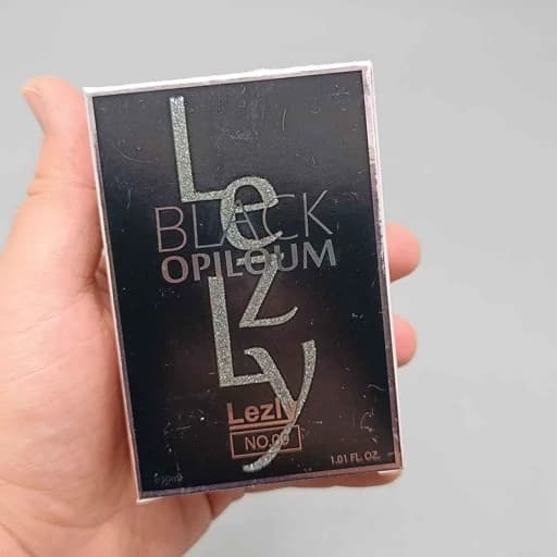 ادکلن بلک اپلیوم برند لزلی 30 میل BLACK OPILOUM LEZLY — تصویر ۴