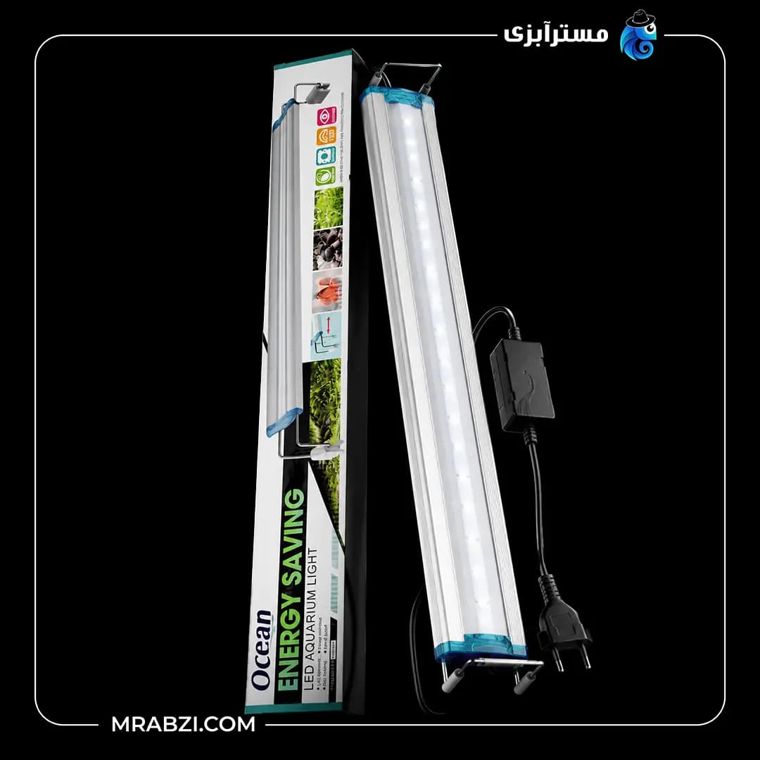 چراغ ال ای دی پایه دار آکواریوم L60-A اوشن