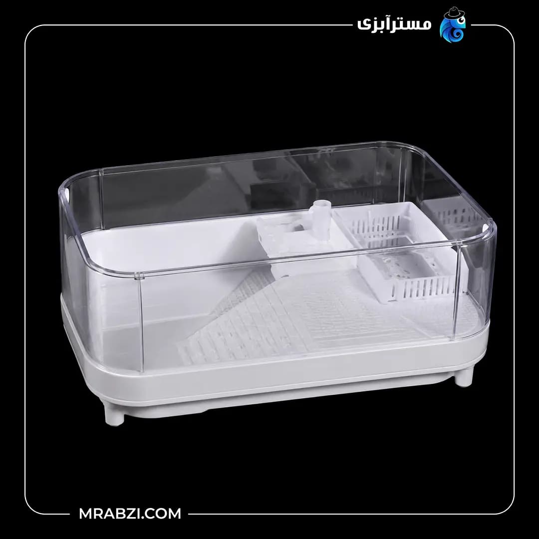 آکواریوم لاک پشت و دوزیستان مدل 580_AQ سوبو — تصویر ۲