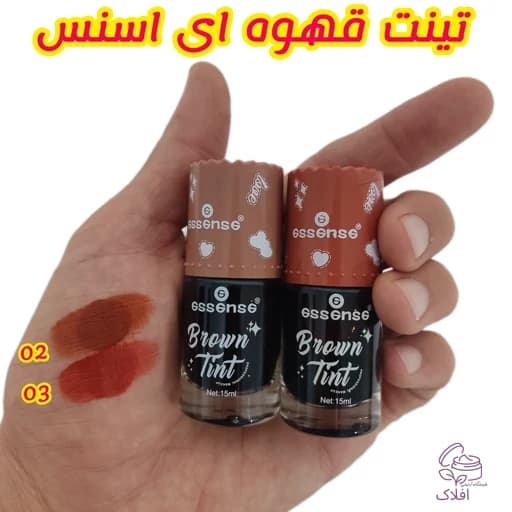 تینت قهوه ای اسنس 15 میل ضد آب ( تینت لب قهوه ای اسنس لب و گونه)