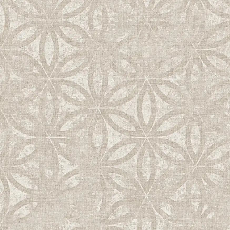 کاغذ دیواری طرح هندسی کرم NWS619