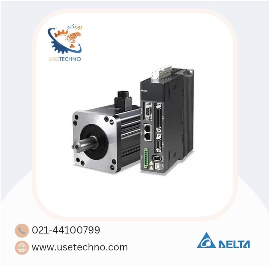 سروو موتور ECM-A3L-CY0604RS1 (400W/3000RPM) سری A3 دلتا فاقد ترمز- DELTA