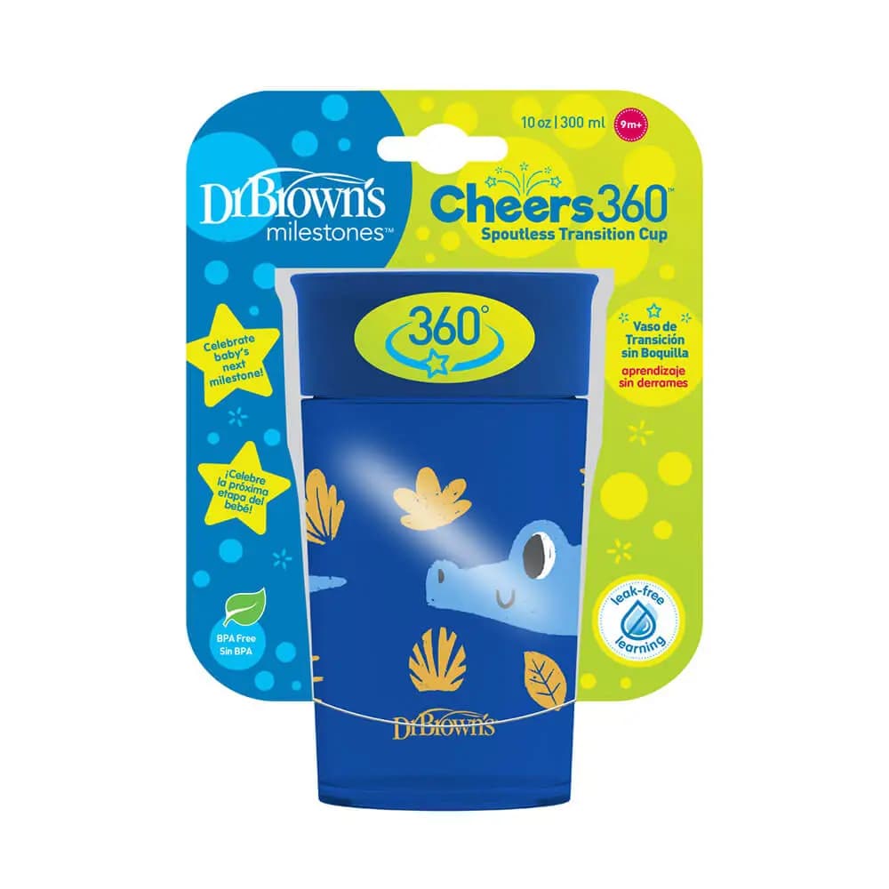 لیوان آموزشی 360 درجه دکتر براون Dr Browns حجم 300 میلی لیتر — تصویر ۵