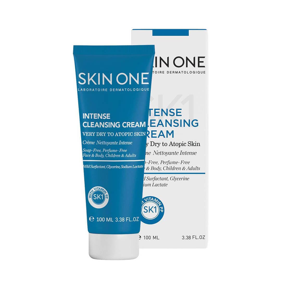 کرم پاک کننده قوی پوست خیلی خشک تا آتوپیک صورت و بدن 100 میل اسکین وان SKIN ONE