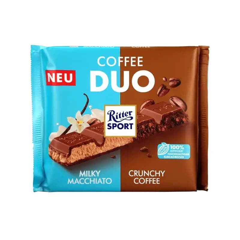 شکلات تختهای قهوه DUO ریتر اسپرت ۲۱۸ گرمی