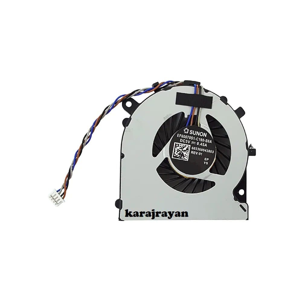 فن لپ تاپ اچ پی Fan HP Pavilion 14-AC_14-AF_603360043803 اصل -4سیم