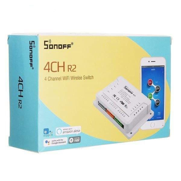 رله سوئیچ 4 کانال Sonoff-4ch مدل R2