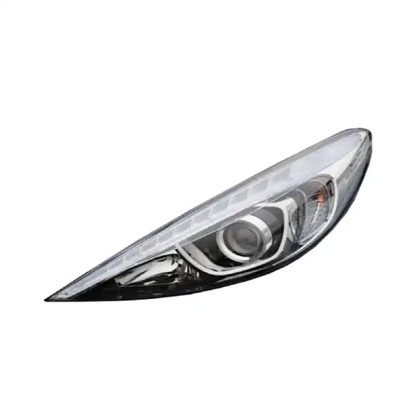 چراغ جلو پژو 207 کامل با لامپ LED چپ (راننده) مدرن اصل