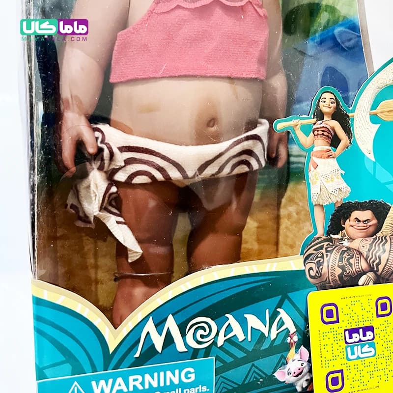 عروسک موآنا Moana دختر جنگل وارداتی اصل 40 سانتیمتر — تصویر ۷