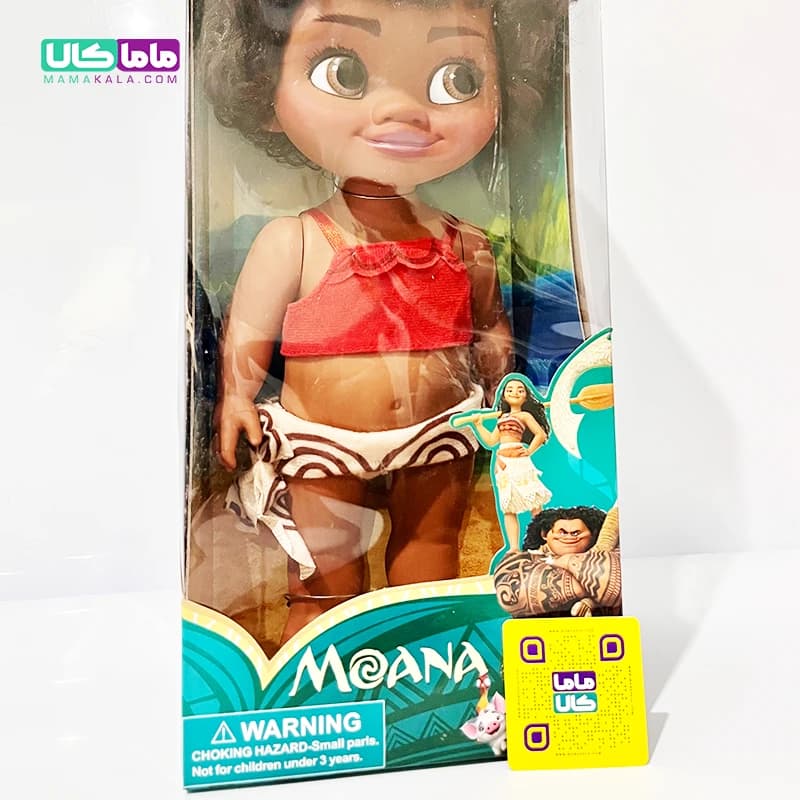 عروسک موآنا Moana دختر جنگل وارداتی اصل 40 سانتیمتر — تصویر ۶