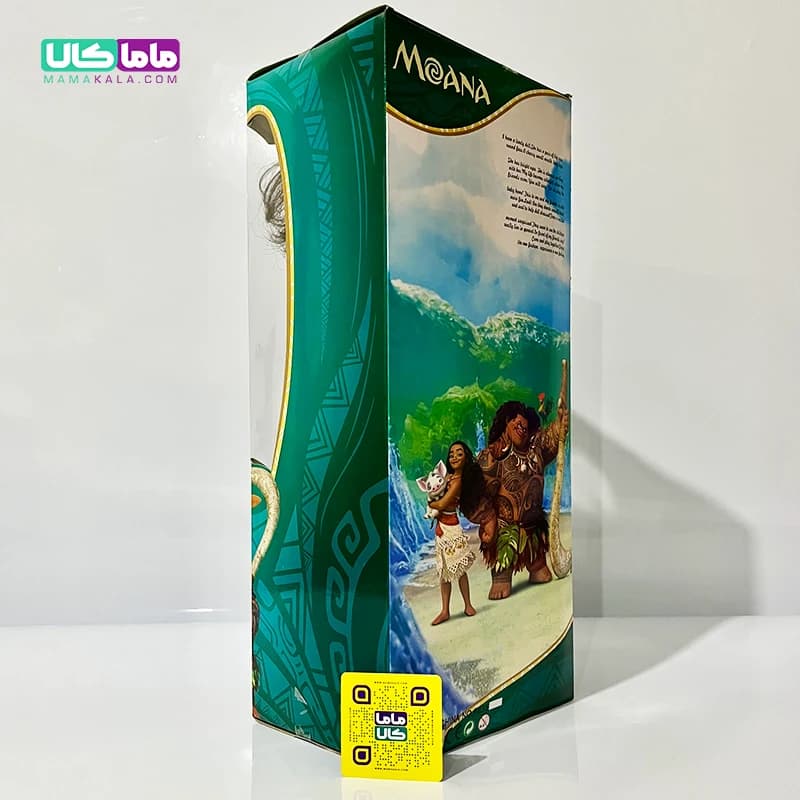 عروسک موآنا Moana دختر جنگل وارداتی اصل 40 سانتیمتر — تصویر ۵