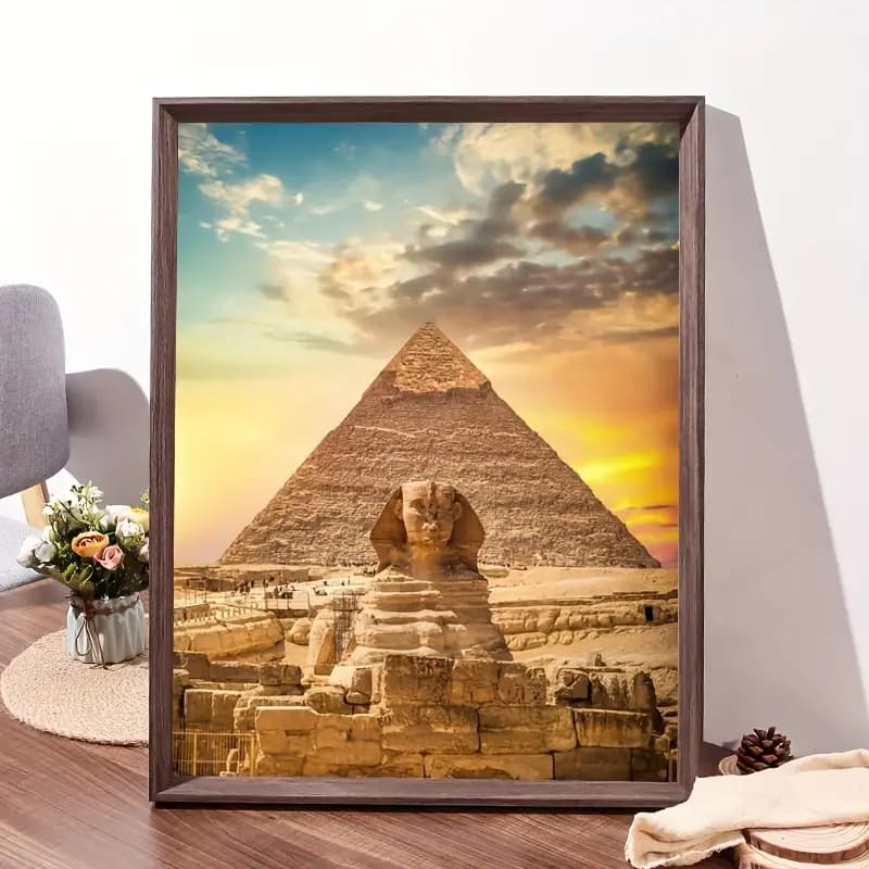 کیت نقاشی الماسی بزرگسال اهرام مصر — تصویر ۵