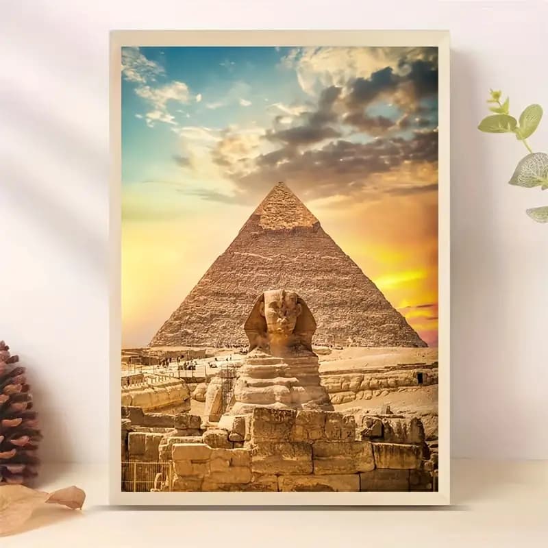 کیت نقاشی الماسی بزرگسال اهرام مصر