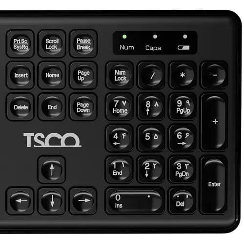 کیبورد بی سیم تسکو مدل TK7005W — تصویر ۹