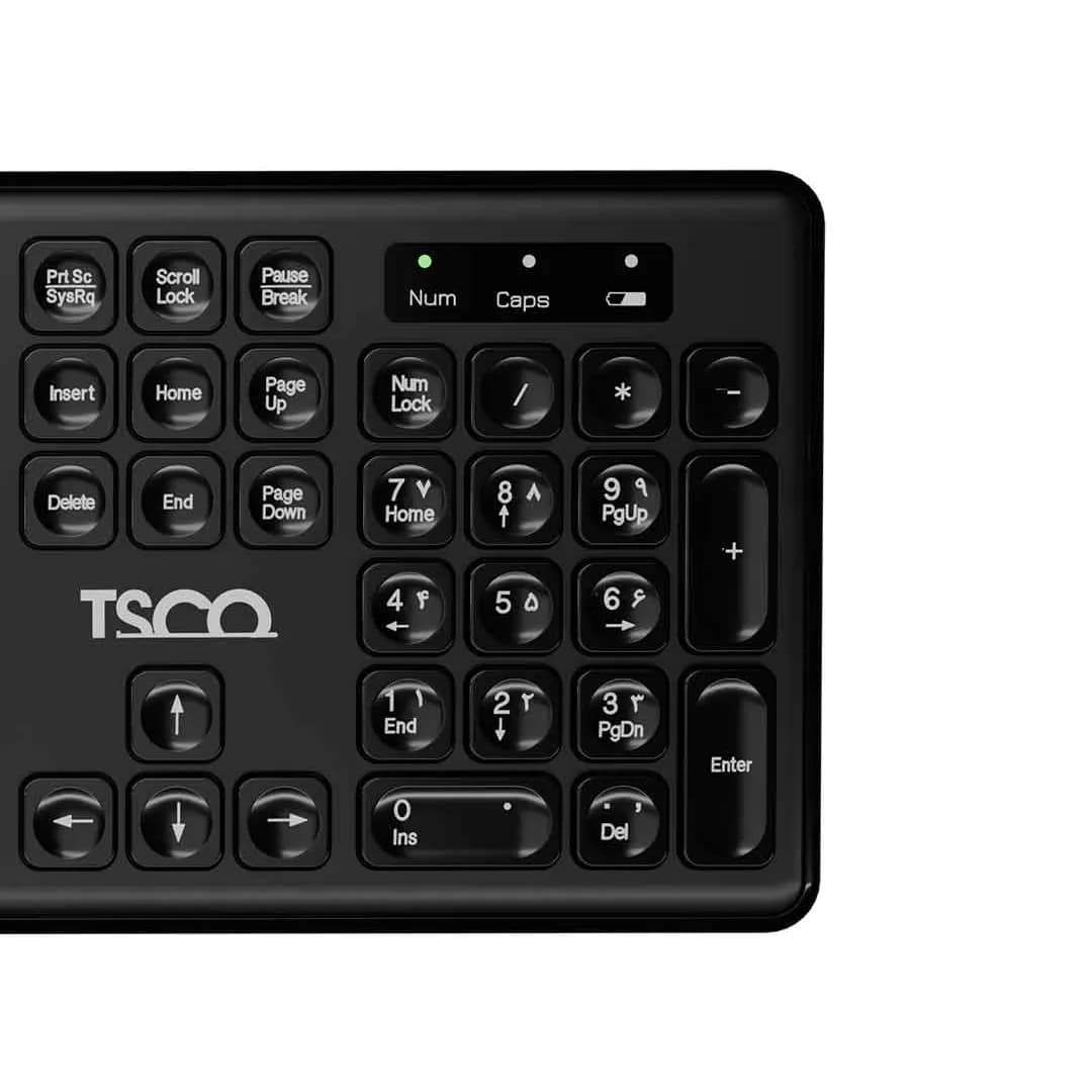 کیبورد بی سیم تسکو مدل TK7005W — تصویر ۷