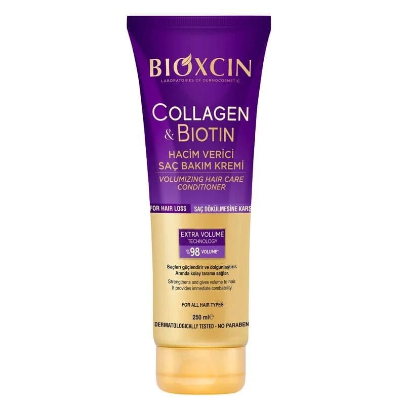 ماسک مو بیوتین حجمدهنده داخل حمام بیوکسین | Bioxcin