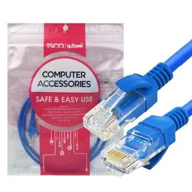 کابل شبکه TSCO 30cm CAT5 — تصویر ۳