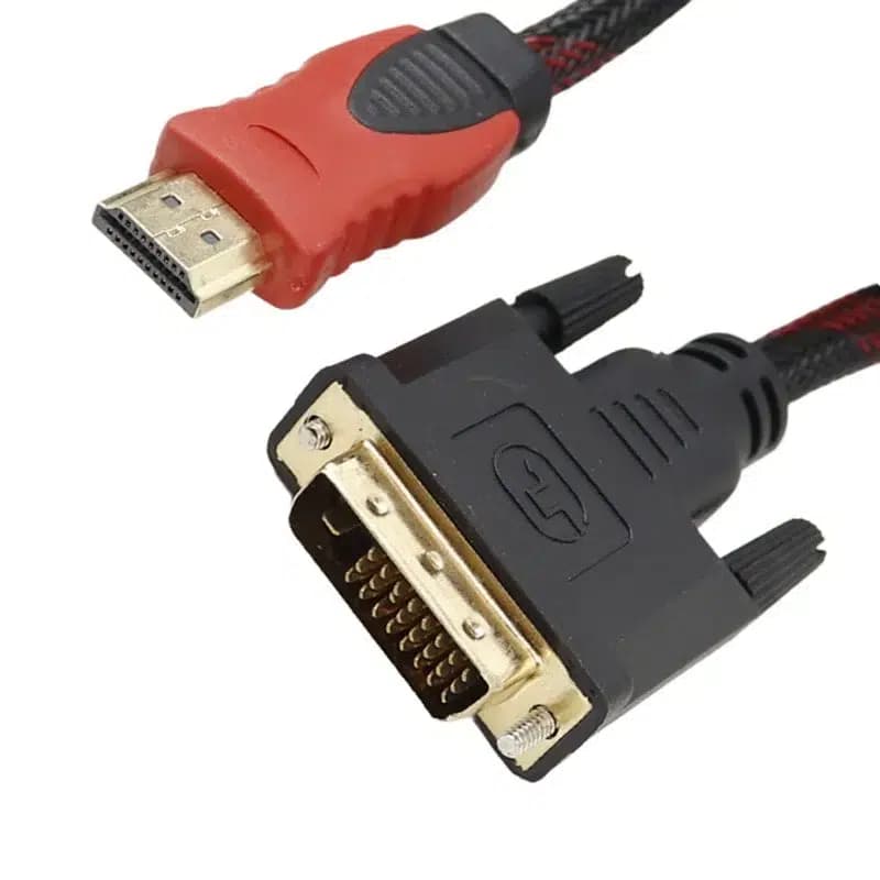 کابل مانیتور DVI to HDMI پوست ماری 1.5m — تصویر ۳