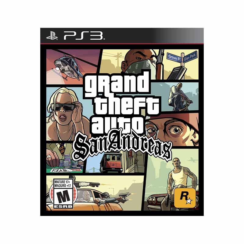 بازی Grand Theft Auto San Andreas برای PS3