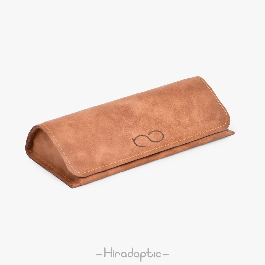 جعبه عینک چرمی <br><span>Leather glasses frame</span>