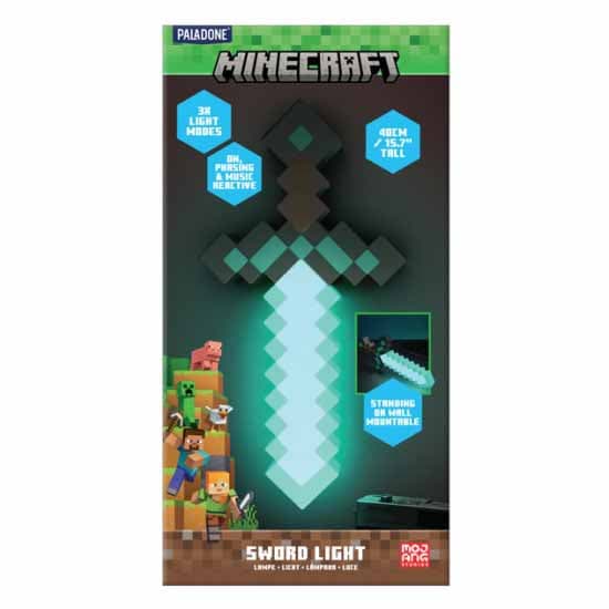 چراغ ماینکرفت Diamond Sword Light Paladone